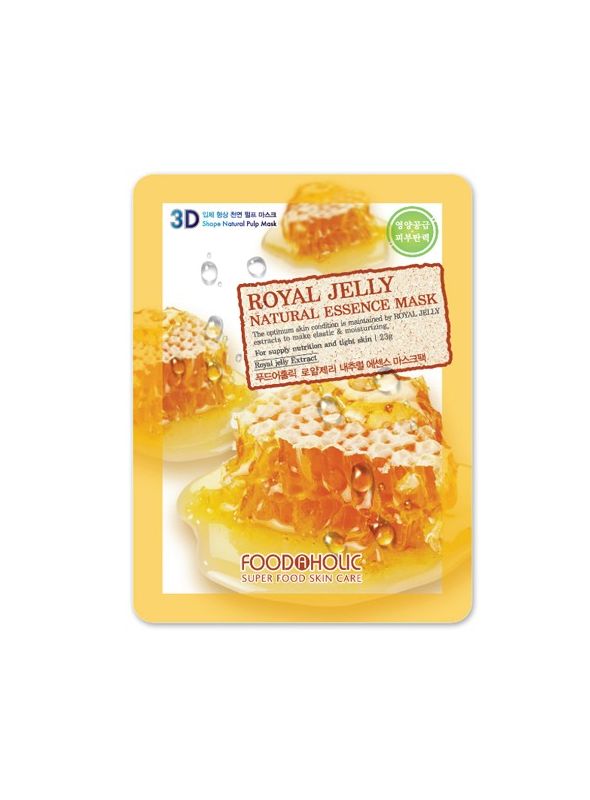 Foodaholic 3D Natural Essence Mask Royal Jelly