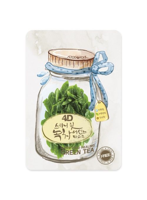 4D Skinny Fit Green Tea Essence Mask