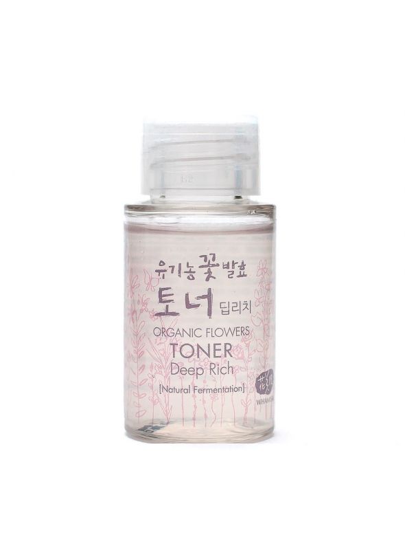 Organic Flower Natural Fermented Toner - Deep Rich Organic Flower Natural Fermented Toner - Deep Rich