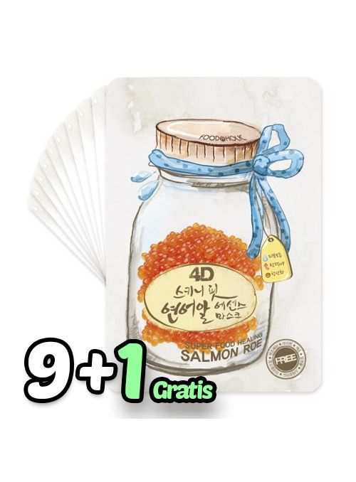 4D Skinny Fit Salmon Roe Essence Mask Pack