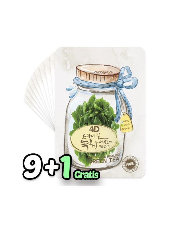 4D Skinny Fit Green Tea Essence Mask 4D Skinny Fit Green Tea Essence Mask