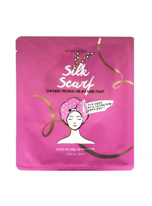 Silk Scarf Damage Protein Steam Hair Pack