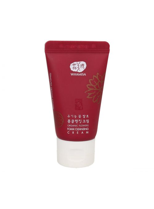 Organic Flowers Creamy Foam Cleanser Mini