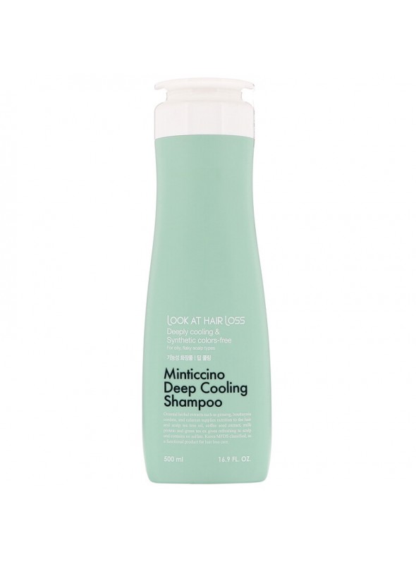 Look at Hair Loss Minticcino Deep Cooling Shampoo