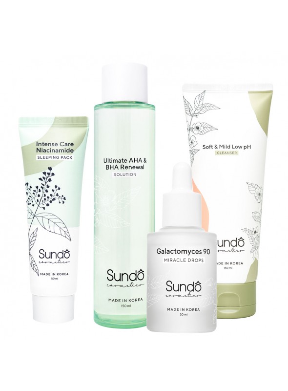 Sundo Pack for dull, uneven and blemished skin