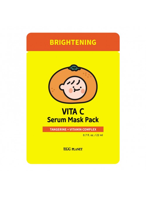 VITA C Serum Mask Pack