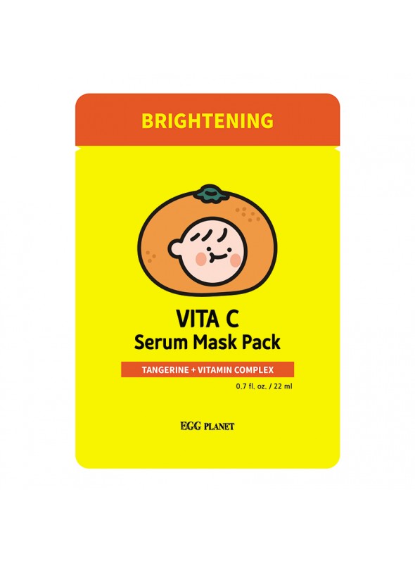 VITA C Serum Mask Pack