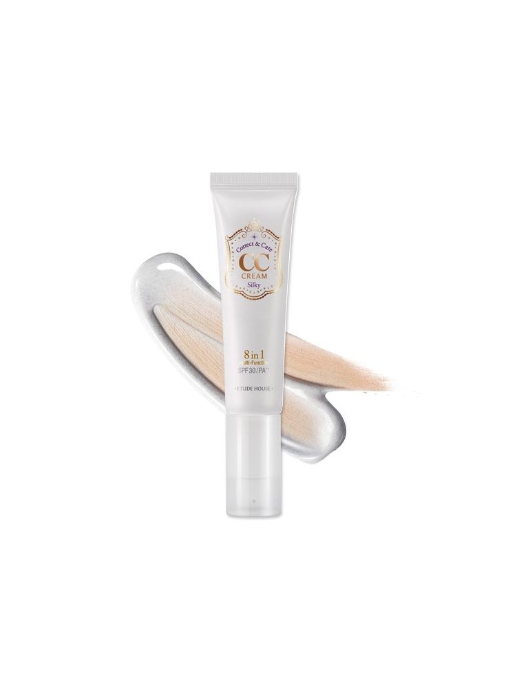 efficiëntie Monografie Materialisme Correct & Care CC Cream Silky Etude House