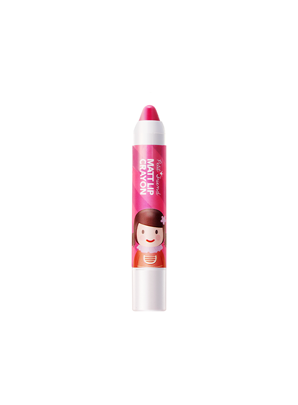 Petit Friend Matt Lip Crayon PK02