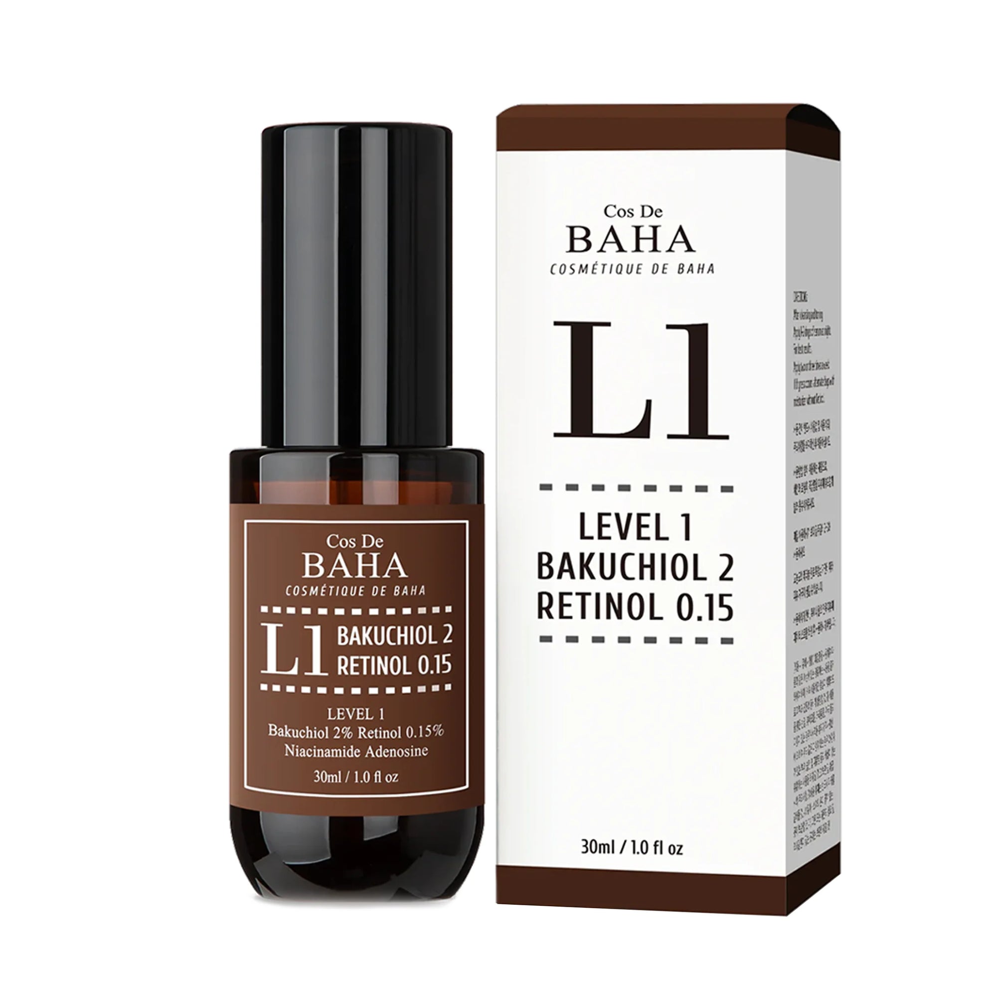 L1 Bakuchiol & Retinol Serum Antiedad